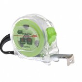 Рулетка Кварц,прозрачный корпус,амортизатор,5 м х 19 мм Сибртех Рулетка Кварц,прозрачный корпус,амортизатор,5 м х 19 мм Сибртех