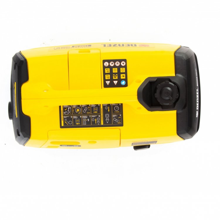 Генератор инверторный GT-1200iS, 1,2 кВт, 230 В, бак 2,4 л, закрытый корпус, ручной старт// Denzel Генератор инверторный GT-1200iS, 1,2 кВт, 230 В, бак 2,4 л, закрытый корпус, ручной старт// Denzel