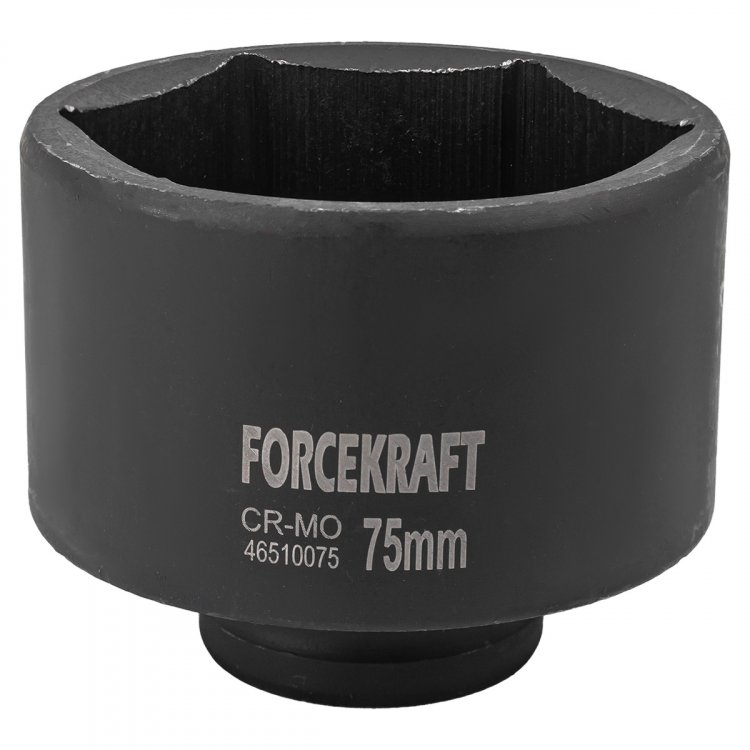 Головка ударная глубокая 75мм (6гр.), 3/4"