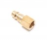 Штуцер для быстроразъема внутр. резьба 3/8" (латунный) Штуцер для быстроразъема внутр. резьба 3/8" (латунный)
