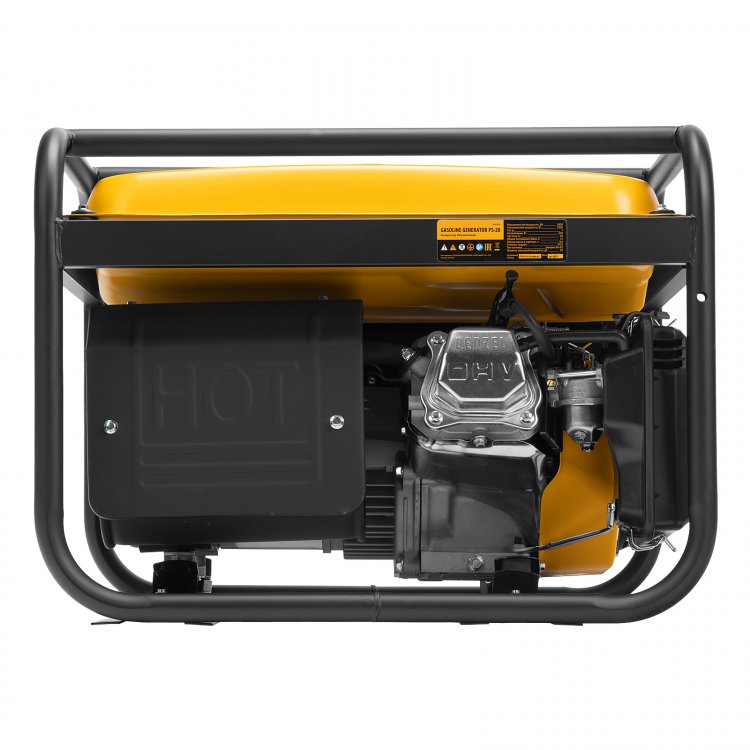 Генератор бензиновый PS-28, 2,8 кВт, 230В, 15л, ручной стартер// Denzel Генератор бензиновый PS-28, 2,8 кВт, 230В, 15л, ручной стартер// Denzel