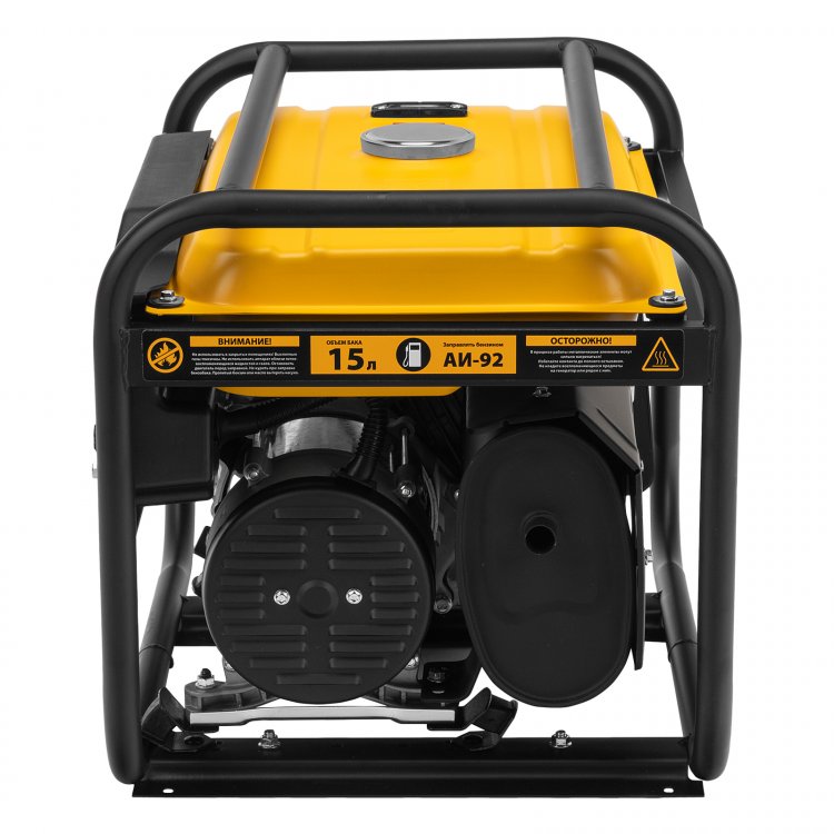 Генератор бензиновый PS-28, 2,8 кВт, 230В, 15л, ручной стартер// Denzel Генератор бензиновый PS-28, 2,8 кВт, 230В, 15л, ручной стартер// Denzel