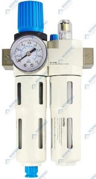 Блок подготовки и подачи воздуха 1/4", арт. № YQFC2010-02 /КИТАЙ/ Блок подготовки и подачи воздуха 1/4", арт. № YQFC2010-02 /КИТАЙ/