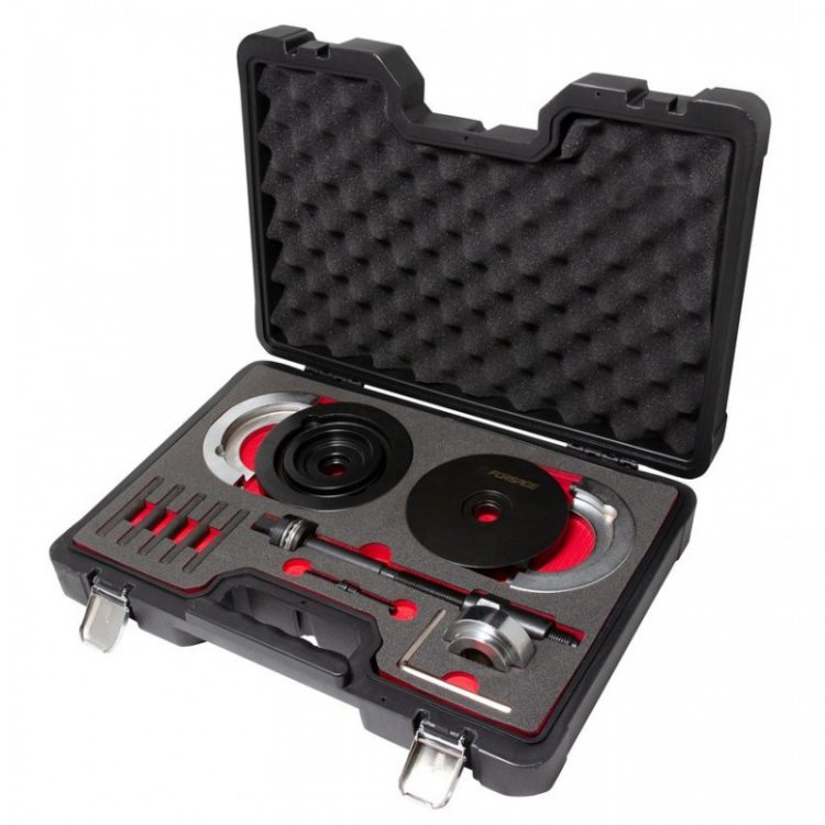 Набор инструментов для замены ступичных подшипников VW T5 (Ø85мм) в кейсе"Premium"