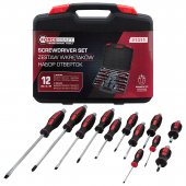 Отвертки ударные, набор 12пр. Отвертки ударные, набор 12пр.