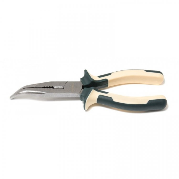 Утконосы комбинированные изогнутые Cr-V 8"-200мм, в блистере