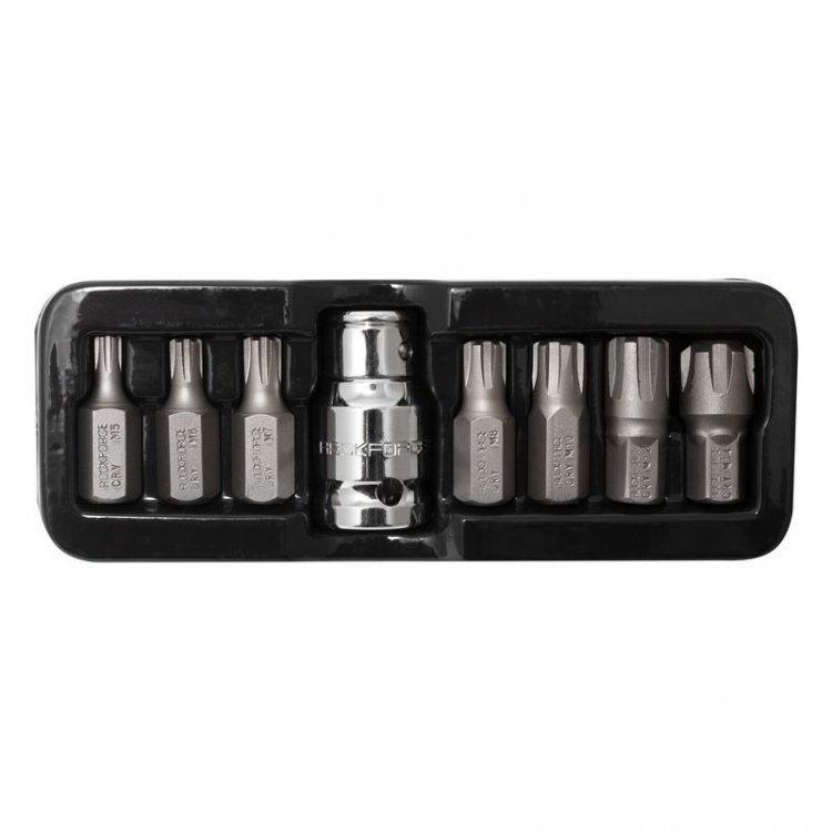 Набор бит RIBE c битодержателем,8пр. 1/2"(L:30;M5,М6,М7,М8,М10,М12,M14) в ложементе Набор бит RIBE c битодержателем,8пр. 1/2"(L:30;M5,М6,М7,М8,М10,М12,M14) в ложементе