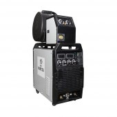 Сварочный полуавтомат VARTEG 351 DUO - Индустриальный 350А полуавтомат 2-в-1. Сварочный ток 40-350А. Смена полярности. Сварка в MMA и FCAW. Работа от сети 400В±15%. ПВ: 80%. Регулировка индуктивности. Протяжка проволоки. Диаметр сварочной проволоки: