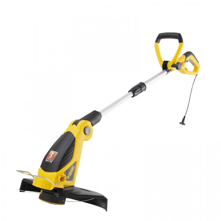 Триммер электрический TE-650, 650Вт,330мм,катушка автомат,телескоп.штанга,регул. углы накл.// Denzel Триммер электрический TE-650, 650Вт,330мм,катушка автомат,телескоп.штанга,регул. углы накл.// Denzel