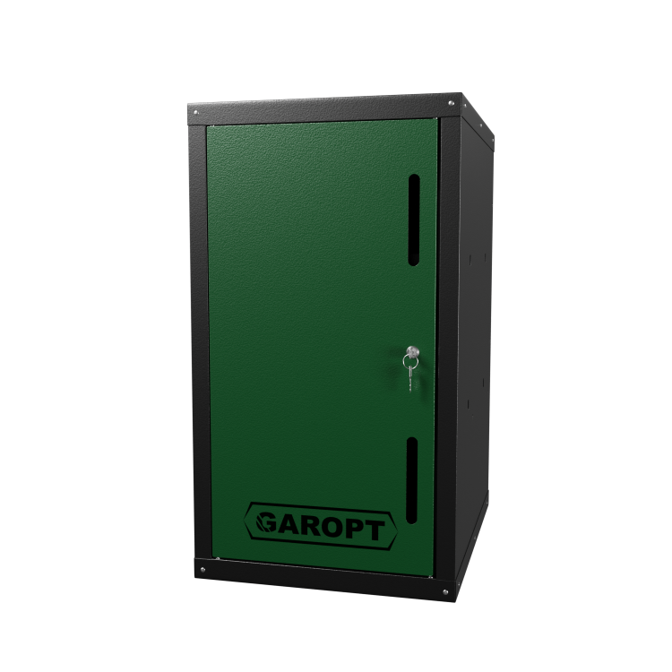 Тумба с дверью для верстака Garopt, зеленая Тумба с дверью для верстака Garopt, зеленая