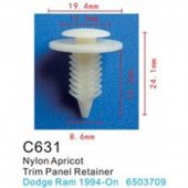 Клипса для крепления внутренней обшивки а/м Крайслер пластиковая (100шт/уп.) Клипса для крепления внутренней обшивки а/м Крайслер пластиковая (100шт/уп.)