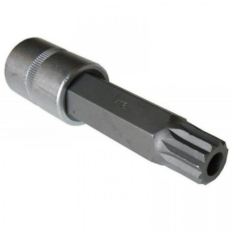 Головка-бита SPLINE 12-лучевая M14 с отверстием 1/2" (L-55мм)