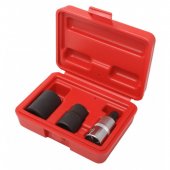 Набор головок для обслуживания тормозной системы автомобиля(14мм, 19мм - 5гр., М10 - 5гр.) 1/2" 3пр., в кейсе