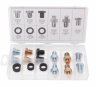Набор маслосливных пробок с шайбами, 27пр. в пластиковом органайзере