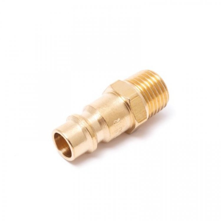 Штуцер для быстроразъема наруж. резьба 1/2" (латунный) Штуцер для быстроразъема наруж. резьба 1/2" (латунный)