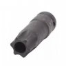 Головка-бита TORX ударная TH60 с отверстием, 1/2"