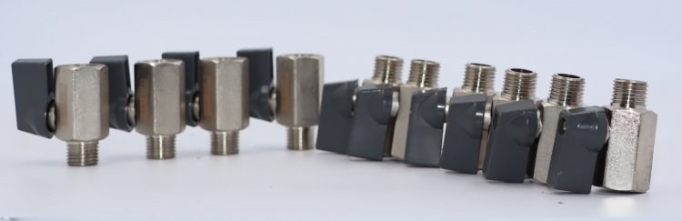 Вентиль шаровый M1/4 - F1/4, 10 шт