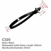 Клипса для крепления внутренней обшивки а/м универсальная пластиковая (100шт/уп.)