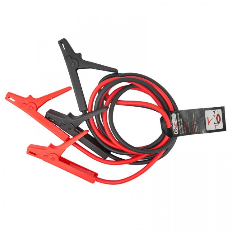 Стартовые провода 600 Aмпер, 3м, Øкабеля 11мм, Øжилы 0.25мм, кол-во жил 224 (морозостойкая изоляция), в чехле Стартовые провода 600 Aмпер, 3м, Øкабеля 11мм, Øжилы 0.25мм, кол-во жил 224 (морозостойкая изоляция), в чехле