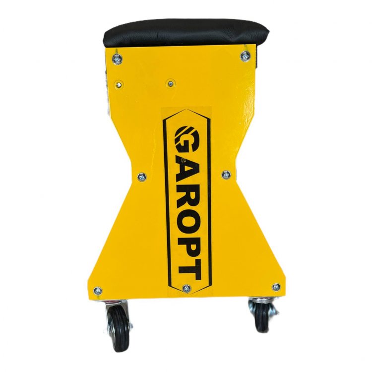 Стул / сиденье автослесаря GAROPT желтый Стул / сиденье автослесаря GAROPT желтый