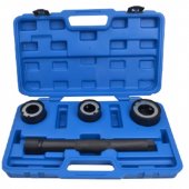 Съемник рулевых тяг в комплекте со сменными насадками (30-35, 35-40, 40-45мм) 4пр., в кейсе