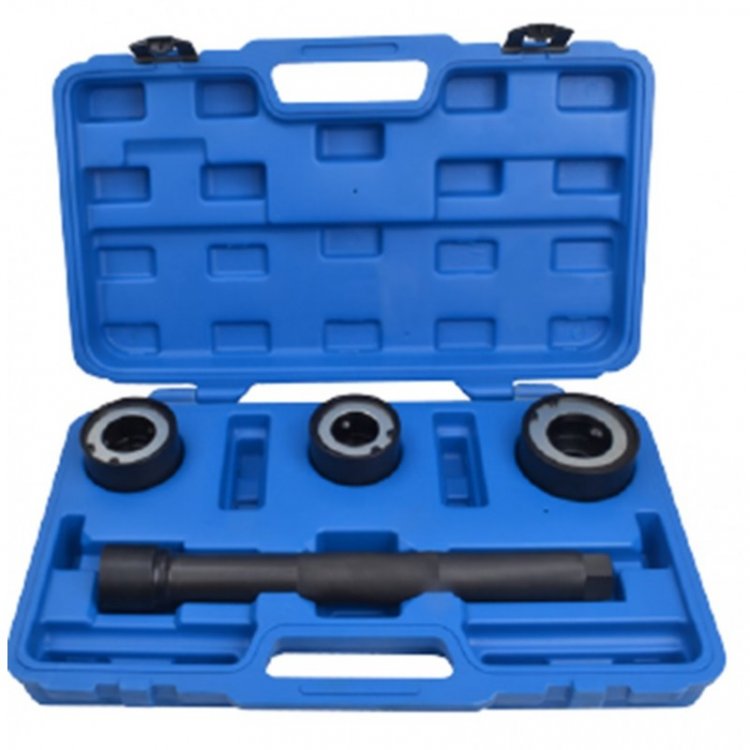 Съемник рулевых тяг в комплекте со сменными насадками (30-35, 35-40, 40-45мм) 4пр., в кейсе