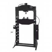 Пресс гидравлический напольный 50т, ручной/пневмо привод (рабочая высота: 0-920мм, рабочая ширина: 730мм, рабочий стол: 240х730мм, ход штока: 200мм)