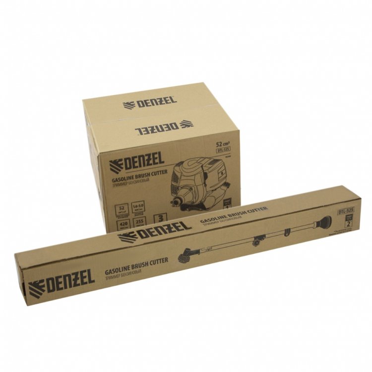 Триммер бензиновый DTL-52S, 52 см3, разъемная штанга// Denzel Триммер бензиновый DTL-52S, 52 см3, разъемная штанга// Denzel