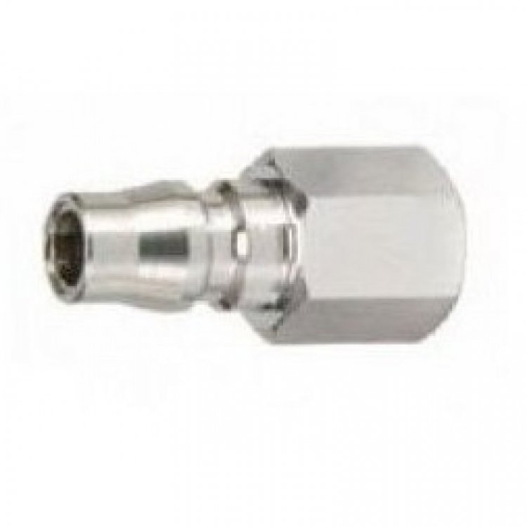 Штуцер для быстроразъема с внутренней резьбой 1/4" (железо, тип USA) Штуцер для быстроразъема с внутренней резьбой 1/4" (железо, тип USA)