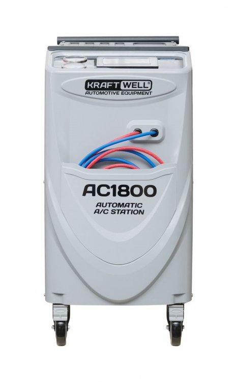 Станция автомат для заправки автомобильных кондиционеров, сенсорный дисплей