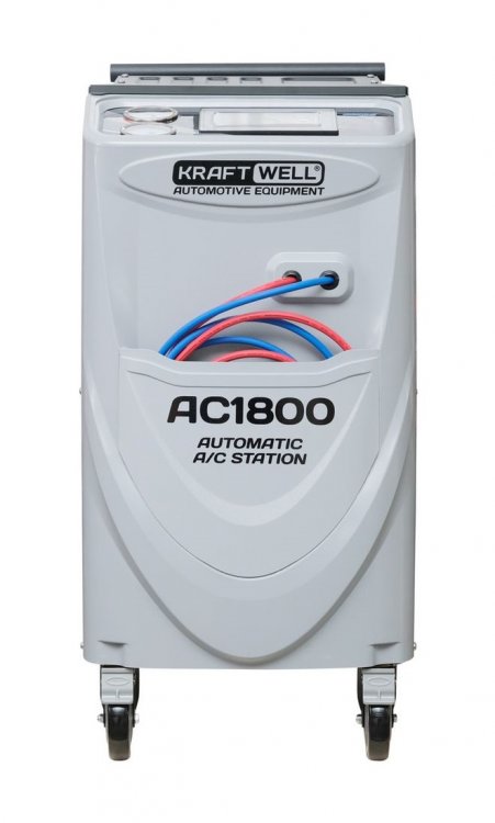 Станция автомат для заправки автомобильных кондиционеров, сенсорный дисплей