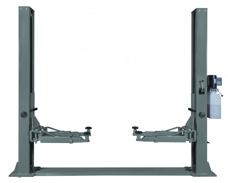 Подъемник г/п 4 т. упр.стопорами на 1-й колонне с анкерами и проставками
