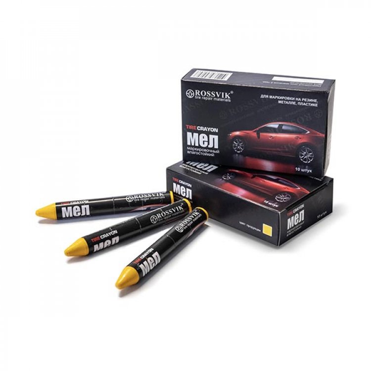 Мел желтый (10 шт.) ROSSVIK Мел желтый (10 шт.) ROSSVIK