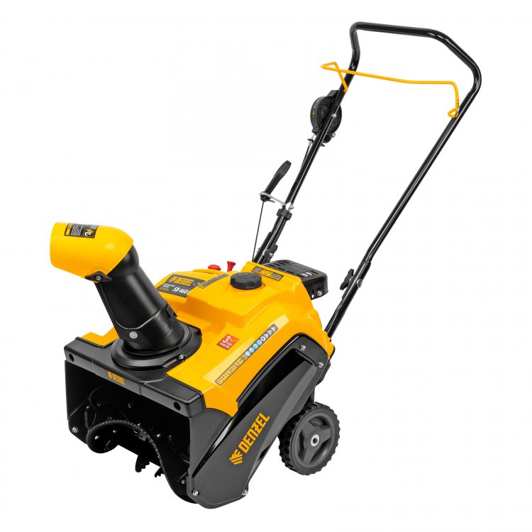 Бензиновая снегоуборочная машина SB 460 E, 99cc, эл.старт, шнек SnowCrusher// Denzel Бензиновая снегоуборочная машина SB 460 E, 99cc, эл.старт, шнек SnowCrusher// Denzel
