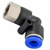 Фитинг угловой для пластиковых трубок 6мм с наружной резьбой 1/8" Фитинг угловой для пластиковых трубок 6мм с наружной резьбой 1/8"