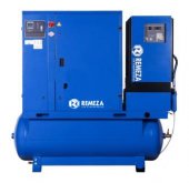 Винтовой компрессор ВК15Т-16-500Д2, ресивер 500 литров , производительность 1000л/мин,  рабочее давление 16 бар, мощность двигателя 11кВт, вес 585 кг, габариты 1960x850x1780мм. REMEZA, Республика Беларусь