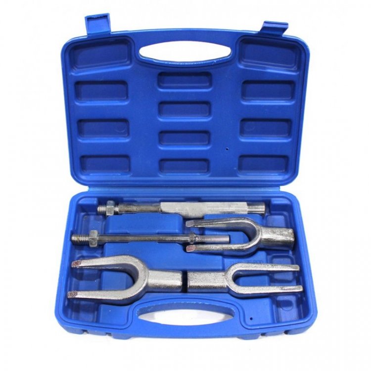 Набор съемников шаровых опор "Вилка", 5пр. (размеры зева: 17, 24.5, 27.5мм), в кейсе