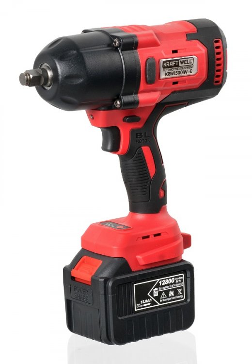 Гайковерт аккумуляторный ударный 1/2, 1500 Нм