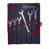 Набор ключей комбинированных 6пр (33,36,38,41,46,50мм), на полотне