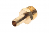 Штуцер пневматический наруж. резьба 1/2"- "елочка" 10мм Штуцер пневматический наруж. резьба 1/2"- "елочка" 10мм