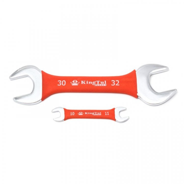 Ключ рожковый 8х9мм в прорезиненной оплетке