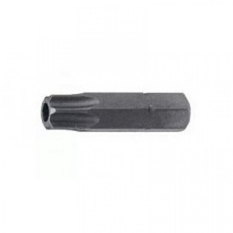 Бита TORX T20Hх25мм с отверстием,1/4"