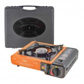 Плита газовая портативная (34х25.5х8.5см, 2.5кВт, 700°С, расход газа 160г/ч) Плита газовая портативная (34х25.5х8.5см, 2.5кВт, 700°С, расход газа 160г/ч)