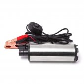 Насос для перекачки топлива (12В, диам. 51 мм, мощность 60Вт, 30 л/мин., диам. выходного отверстия 19мм, 8500 об/мин, длина провода 3м)