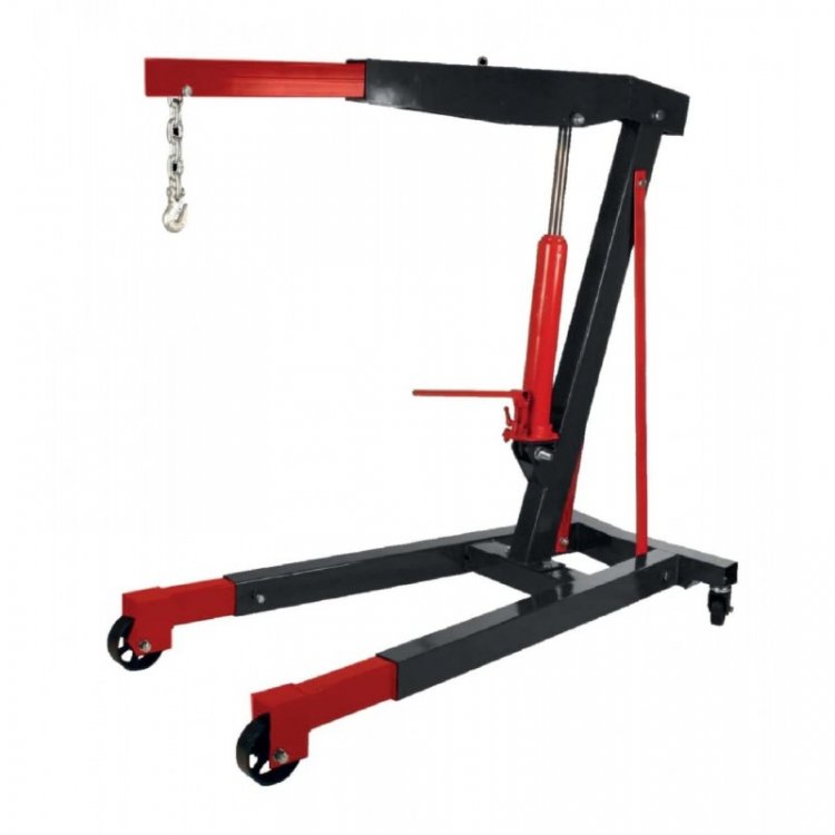 Кран гидравлический, 3т  (высота подъема 2400мм, длина стрелы:1300-1900мм)