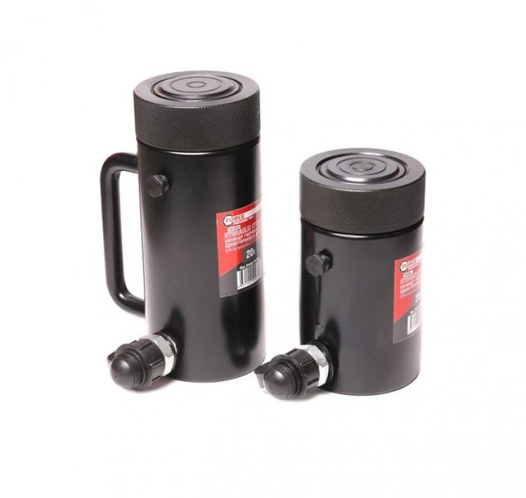 Цилиндр гидравлический с резьбовым штоком и гайкой для механической фиксации 20т (ход штока-100мм, Ø штока-60мм,общий Ø-83мм, L-198мм, 700bar) Цилиндр гидравлический с резьбовым штоком и гайкой для механической фиксации 20т (ход штока-100мм, Ø штока-60мм,общий Ø-83мм, L-198мм, 700bar)