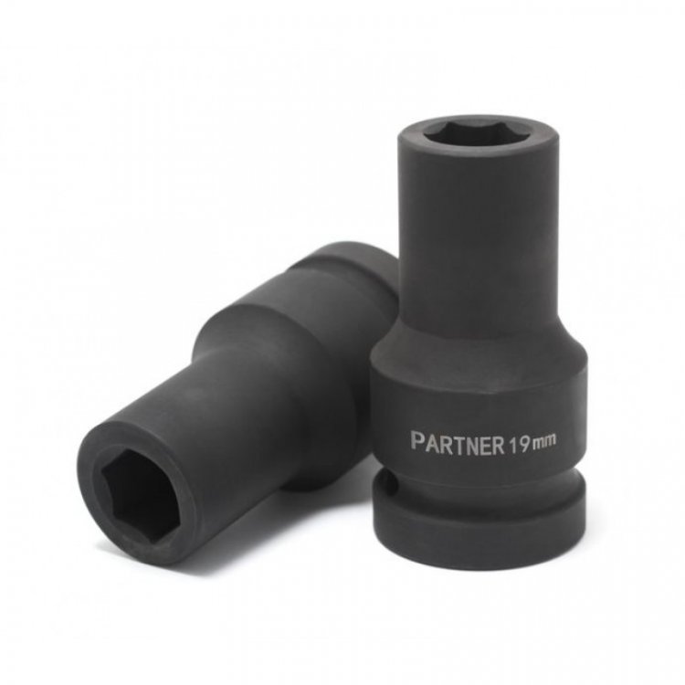 Головка ударная глубокая 19мм (6гр.), 1"