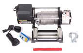 Лебедка автомобильная 4.5т, 12V (стальной трос)