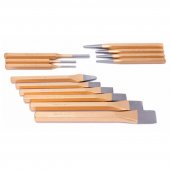 Набор зубил и выколоток, 13пр.(зубила:22х205,19х190,16х175,12.7х160, 11х145, 6х150мм;выколотки:6х150,5х125,4х125-2шт,3х125-2шт;керно:150мм)в блистере