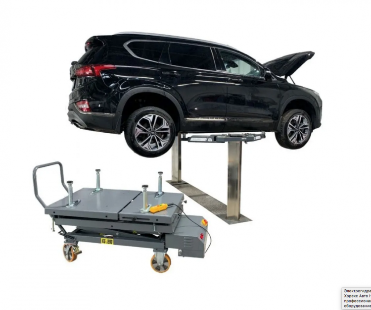 Электрогидравлический подъёмный стол horex  HLT-1200WJ